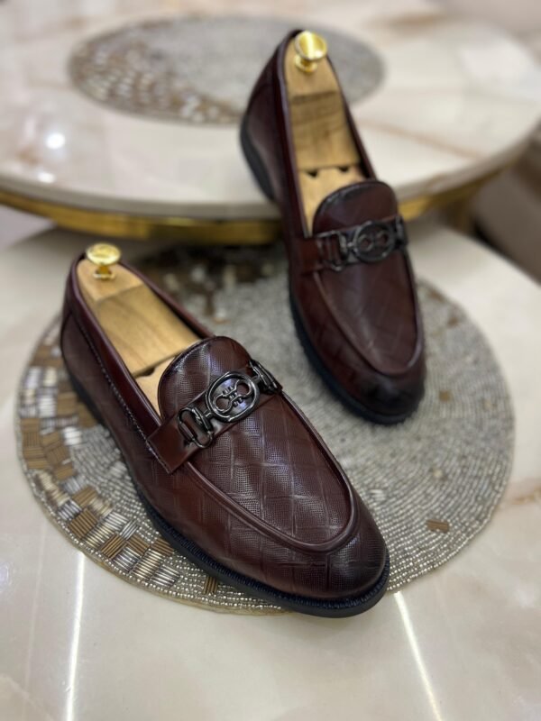 Elegant Leather Slip-On Moccasins-2